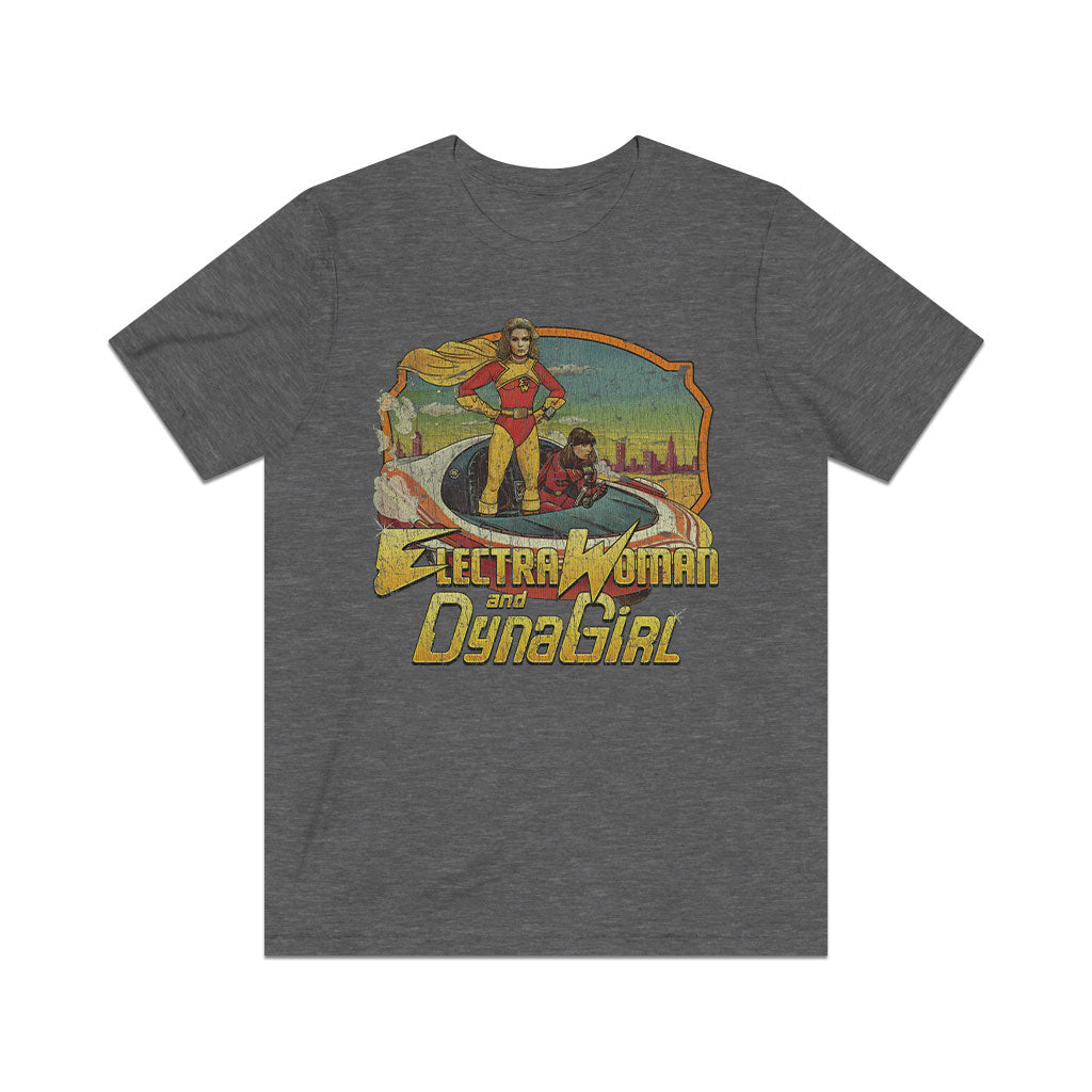 Electra Woman and Dyna Girl 1976 Vintage Men's T-Shirt