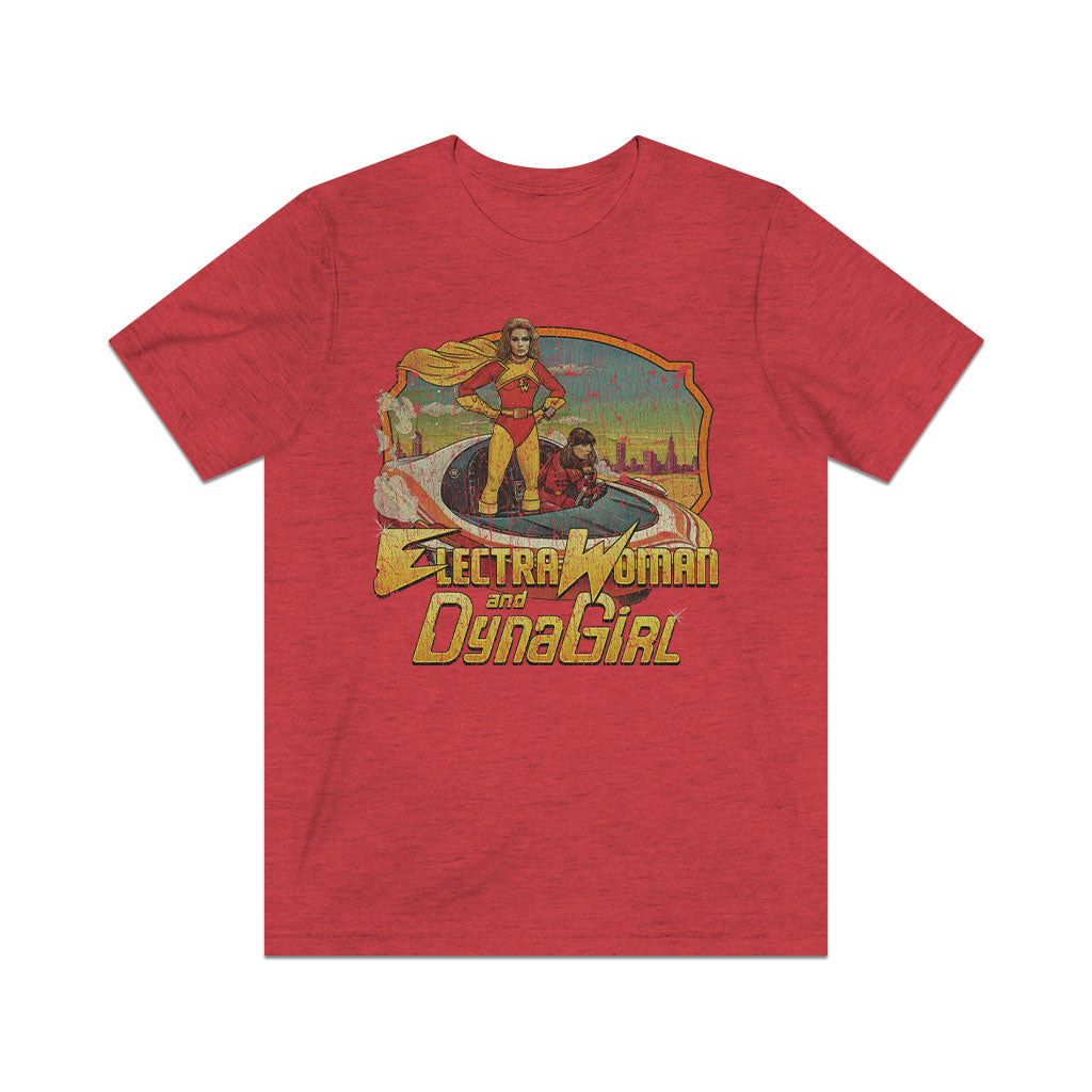 Electra Woman and Dyna Girl 1976 Vintage Men's T-Shirt