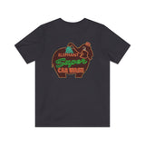 Elephant Super Car Wash 1956 Vintage Men's T-Shirt