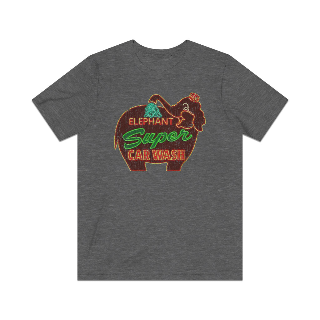 Elephant Super Car Wash 1956 Vintage Men's T-Shirt