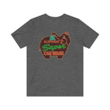 Elephant Super Car Wash 1956 Vintage Men's T-Shirt