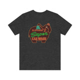 Elephant Super Car Wash 1956 Vintage Men's T-Shirt