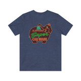 Elephant Super Car Wash 1956 Vintage Men's T-Shirt