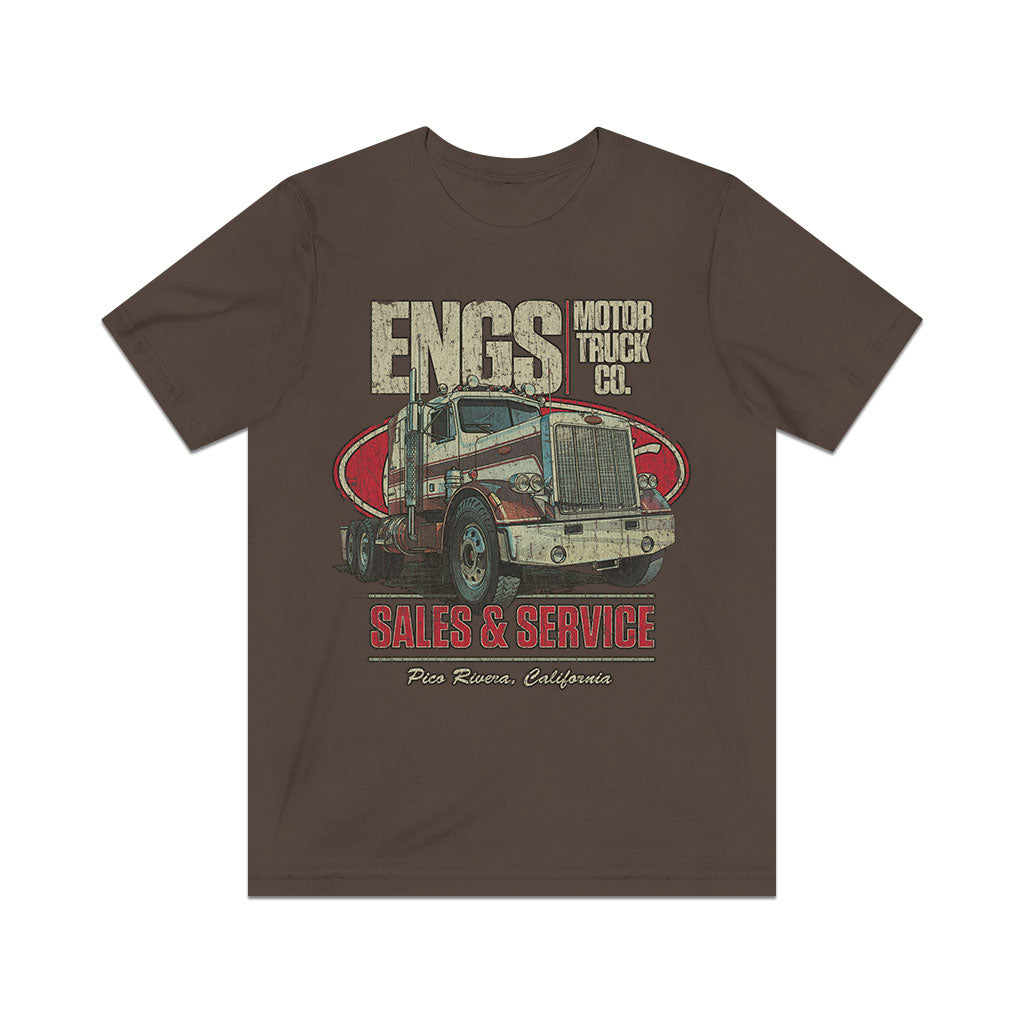 Engs Motor Truck Co. 1970 Vintage Men's T-Shirt