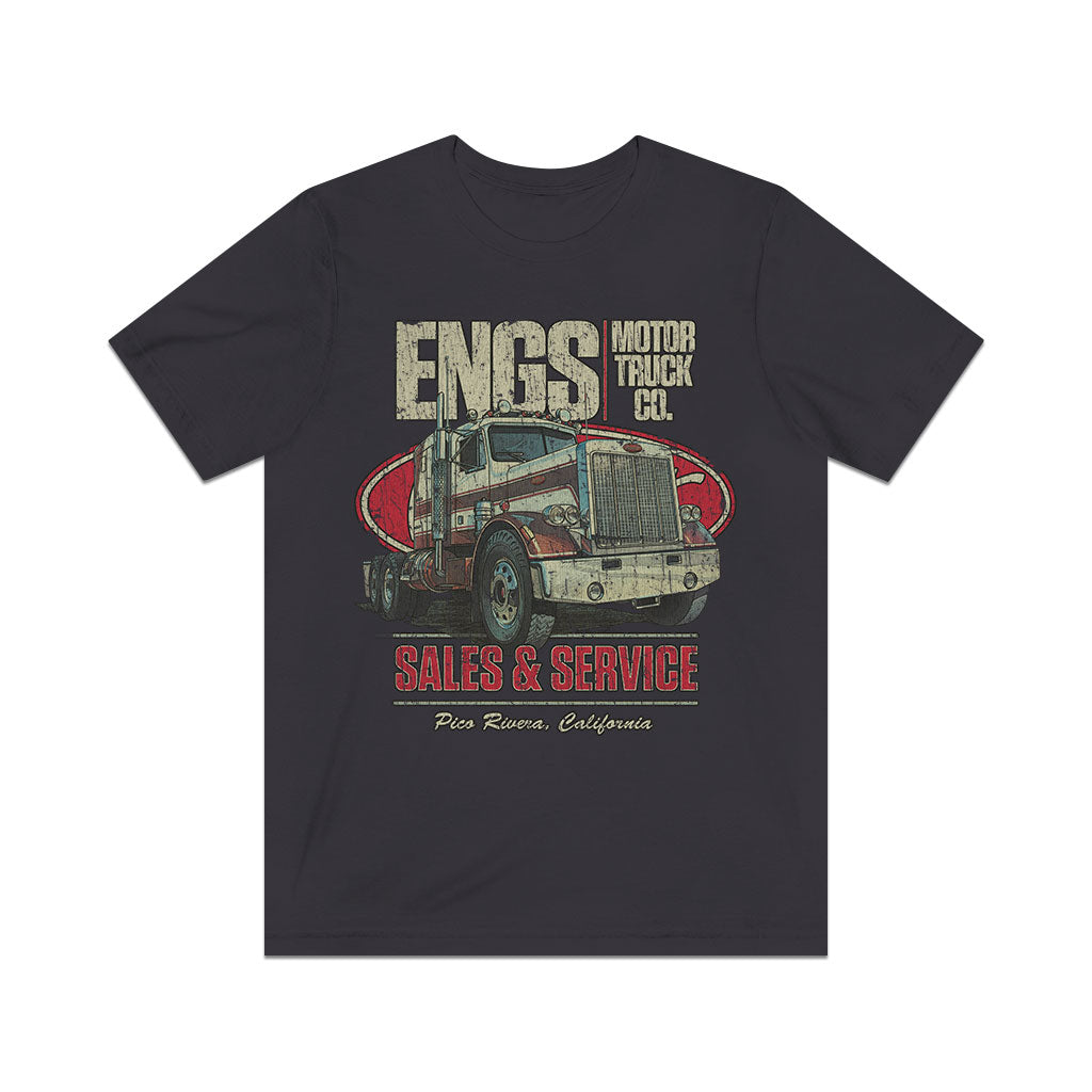 Engs Motor Truck Co. 1970 Vintage Men's T-Shirt
