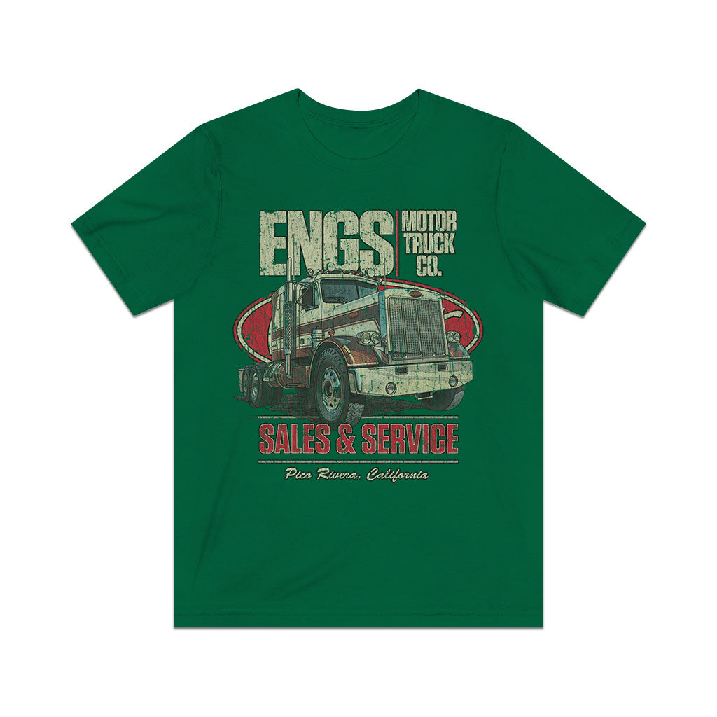 Engs Motor Truck Co. 1970 Vintage Men's T-Shirt