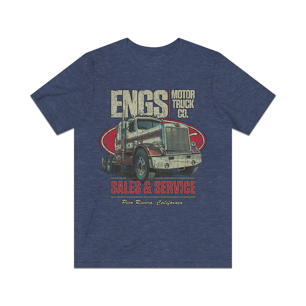 Engs Motor Truck Co. 1970 Vintage Men's T-Shirt