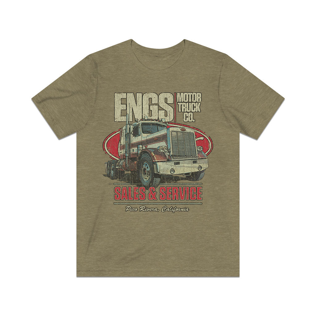 Engs Motor Truck Co. 1970 Vintage Men's T-Shirt