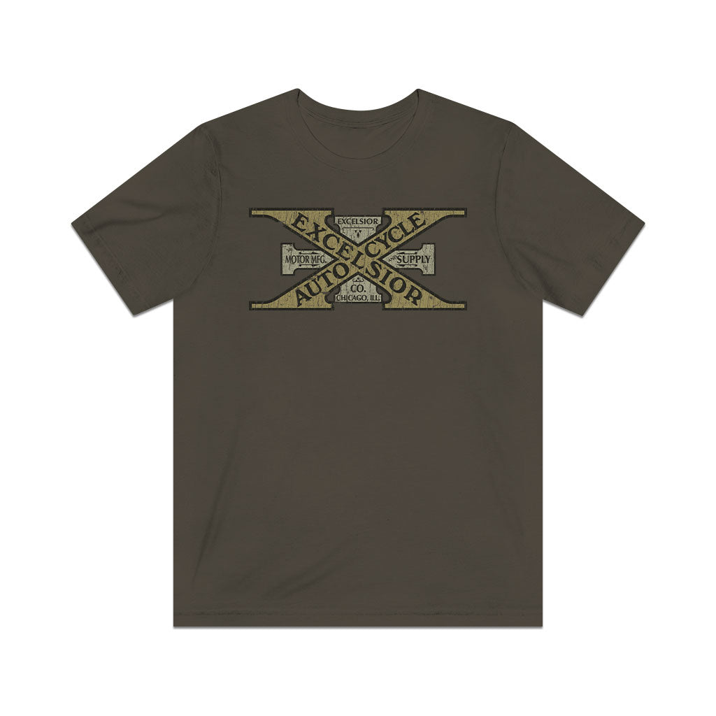 Excelsior Auto Cycle 1907 Vintage Men's T-Shirt