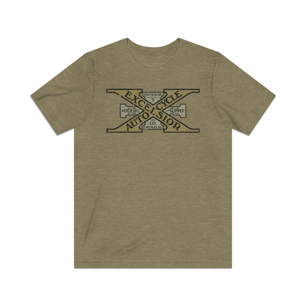 Excelsior Auto Cycle 1907 Vintage Men's T-Shirt