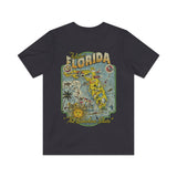 Fabulous Florida The Sunshine State 1958 Vintage Men’s T-Shirt