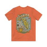 Fabulous Florida The Sunshine State 1958 Vintage Men’s T-Shirt