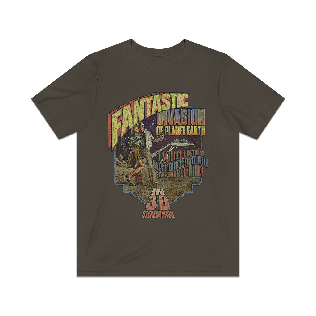 Fantastic Invasion of Planet Earth 1976 Vintage Men's T-Shirt