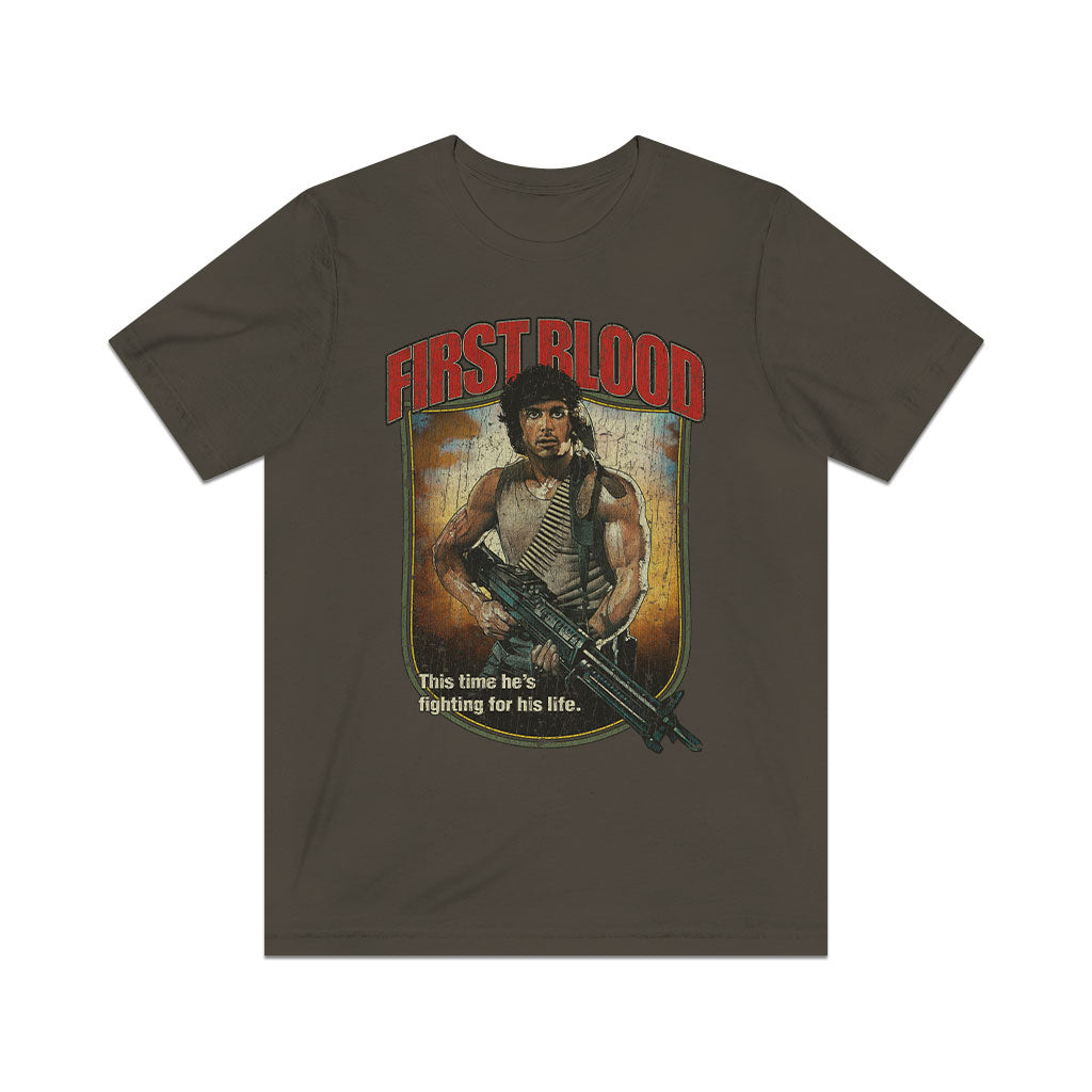 First Blood 1982 Vintage Men's T-Shirt