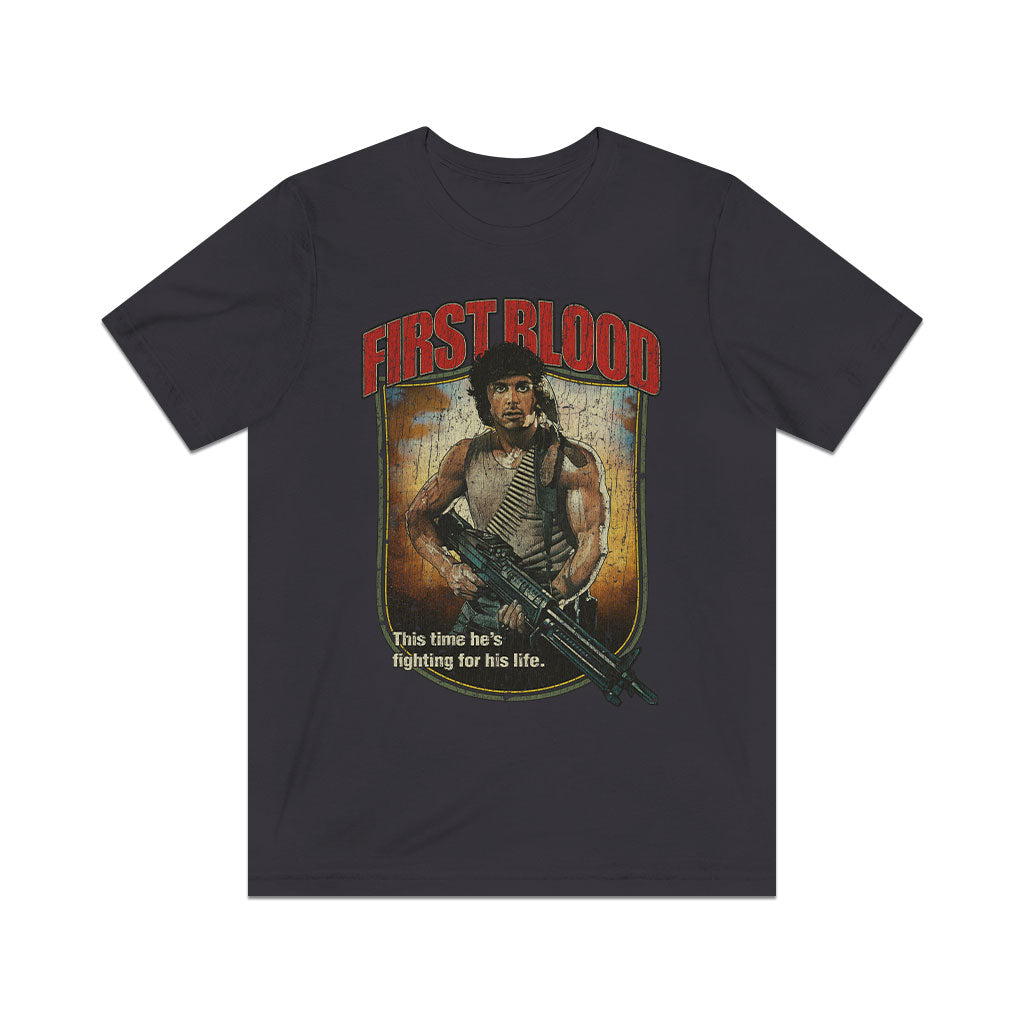 First Blood 1982 Vintage Men's T-Shirt