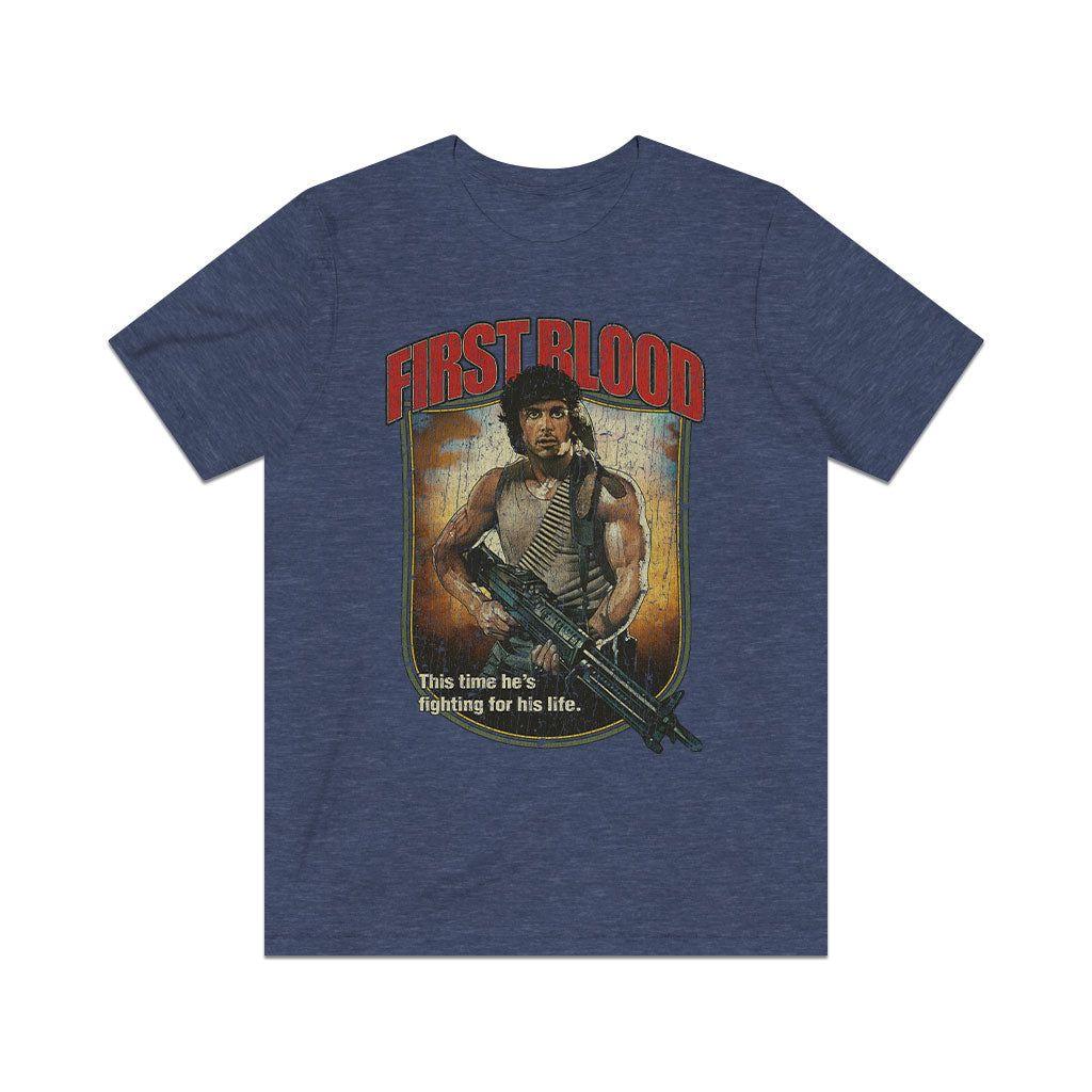 First Blood 1982 Vintage Men's T-Shirt
