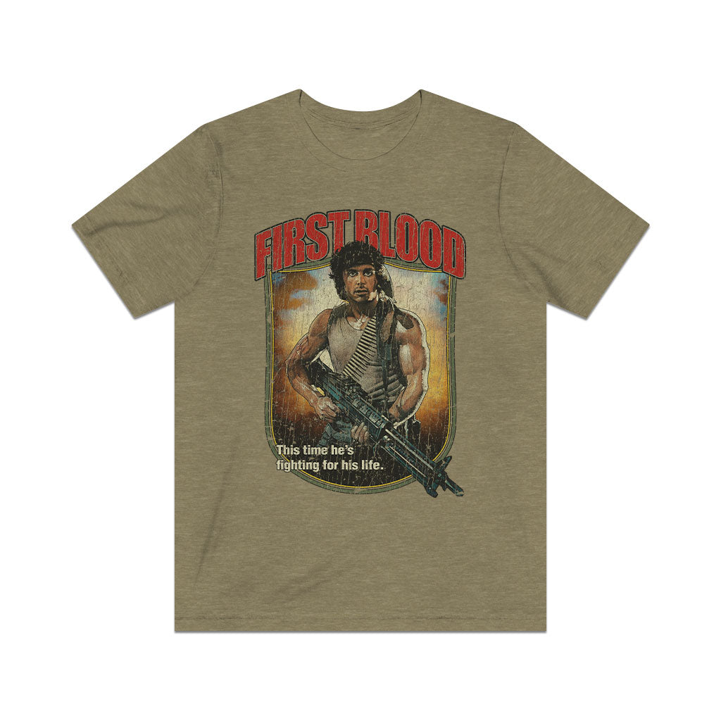 First Blood 1982 Vintage Men's T-Shirt