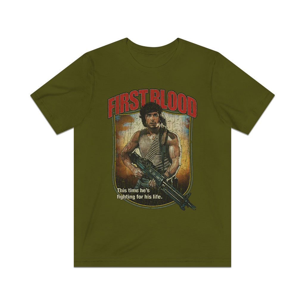 First Blood 1982 Vintage Men's T-Shirt