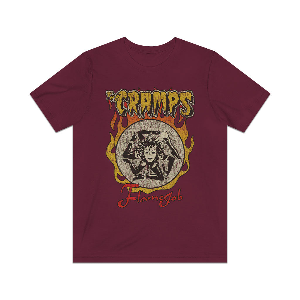 Flamejob Spider Girl 1994 Vintage Men's T-Shirt