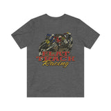 Flat Track Motorcycle Racing 1974 Vintage Men's T-Shirt