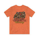 Flat Track Motorcycle Racing 1974 Vintage Men's T-Shirt