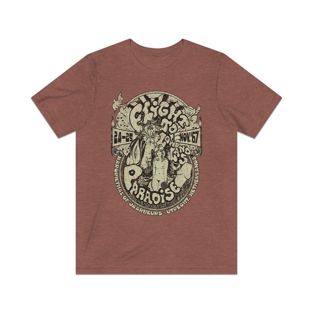 Flight to Lowlands Paradise 1967 Vintage Men's T-Shirt