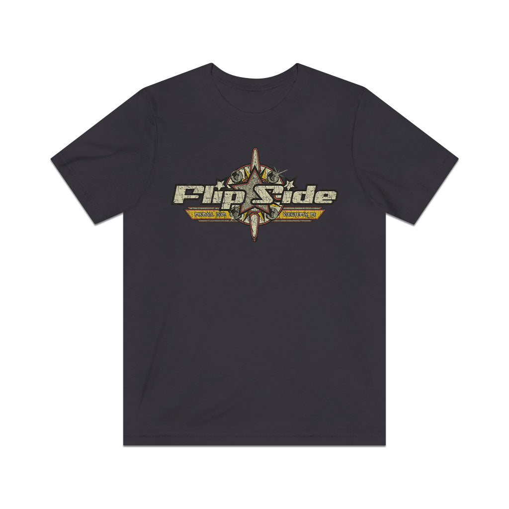Flip Side Pinball Bar 2017 Vintage Men's T-Shirt