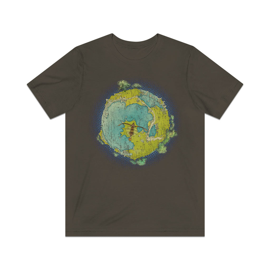 Fragile Earth 1971 Vintage Men's T-Shirt