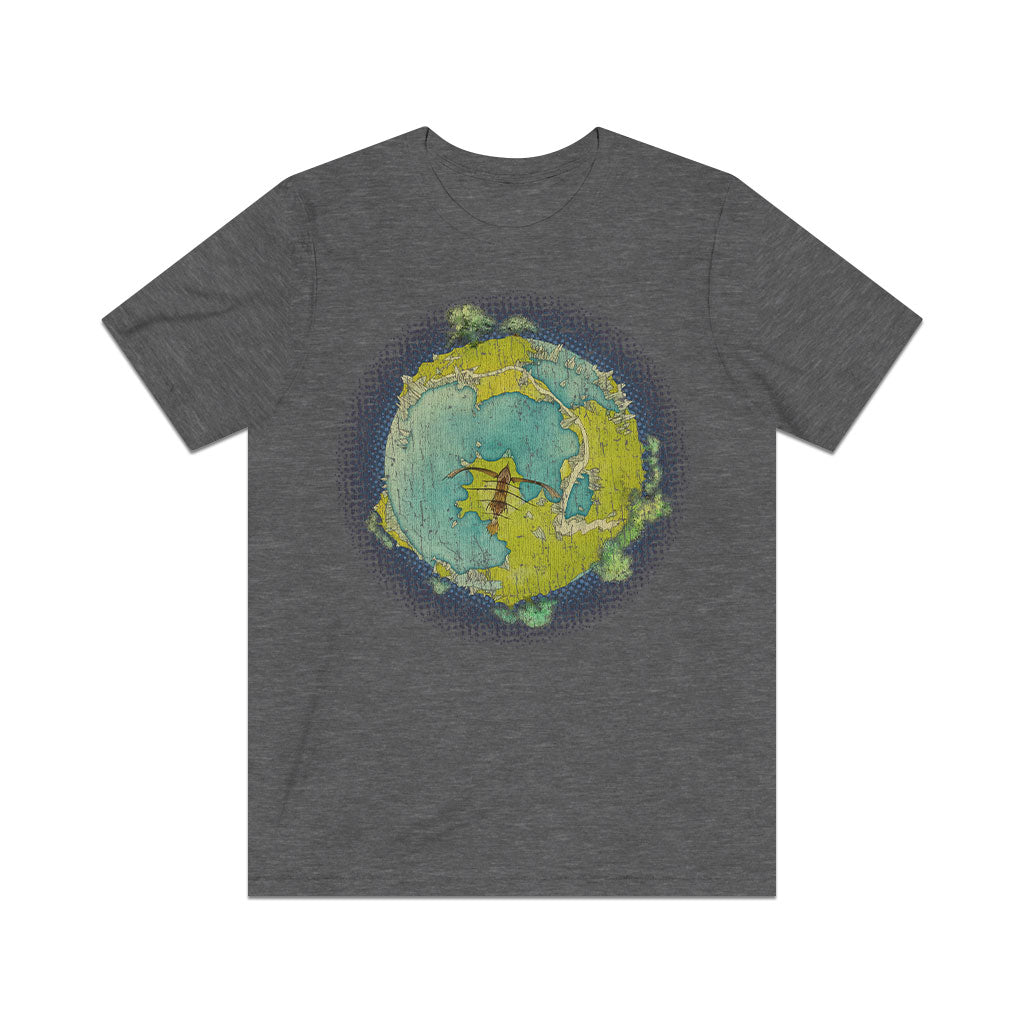 Fragile Earth 1971 Vintage Men's T-Shirt