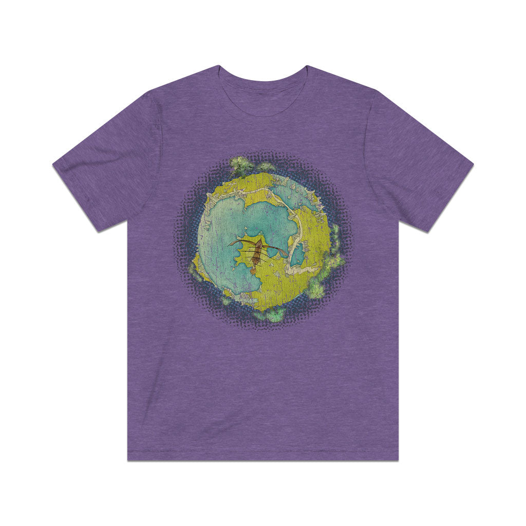 Fragile Earth 1971 Vintage Men's T-Shirt
