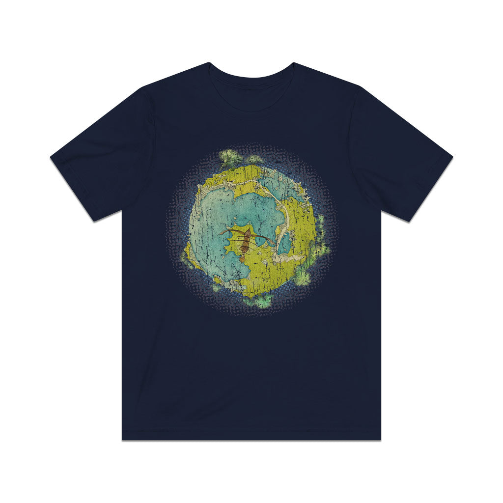 Fragile Earth 1971 Vintage Men's T-Shirt