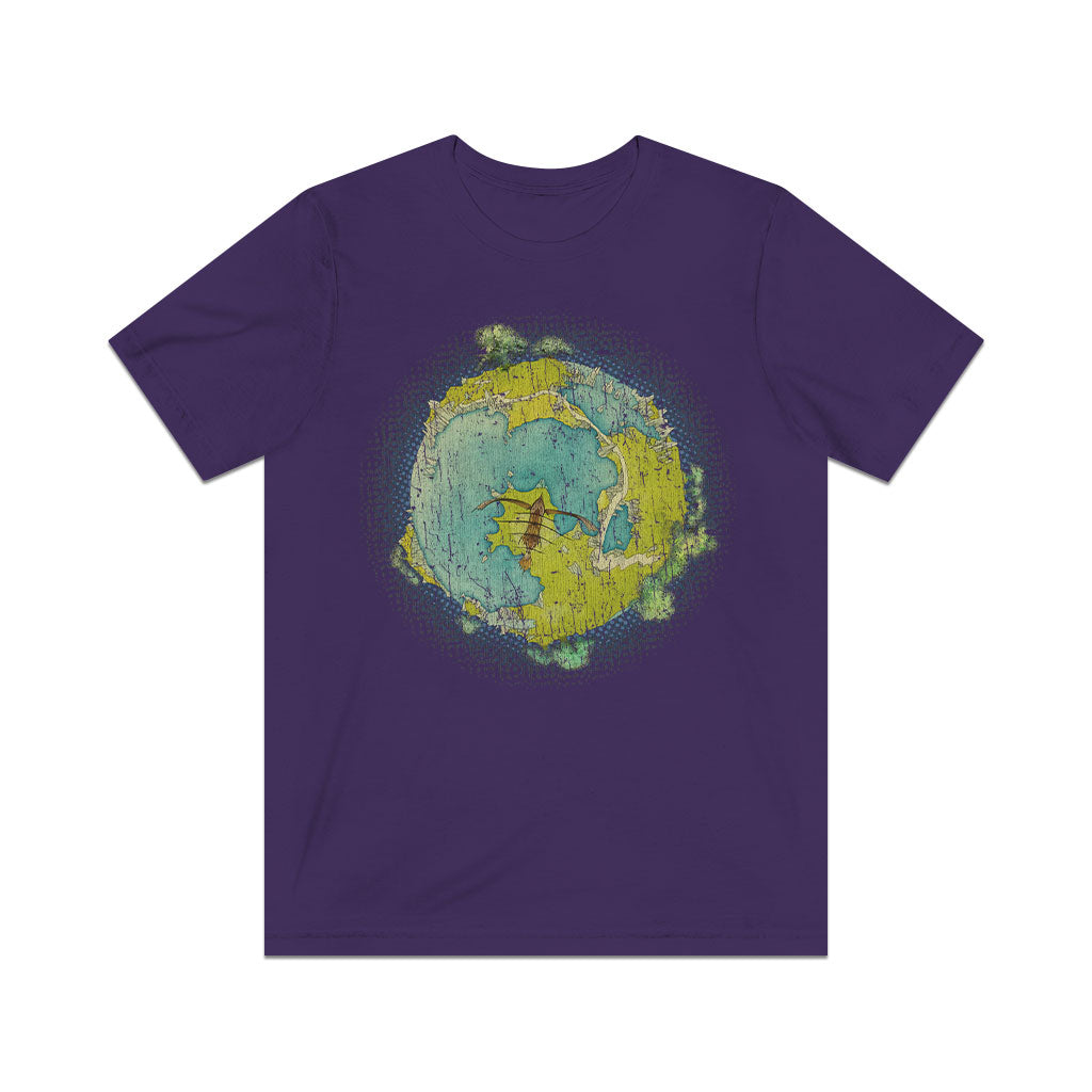 Fragile Earth 1971 Vintage Men's T-Shirt