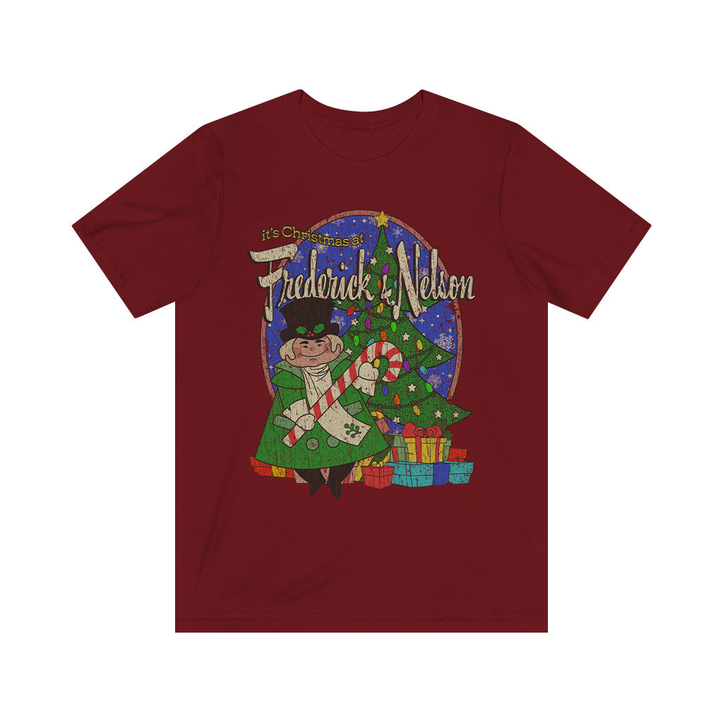 Frederick & Nelson Christmas 1960 Vintage Men's T-Shirt