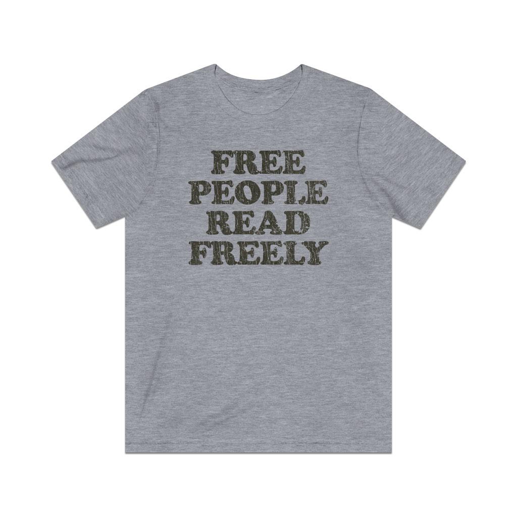 Free People Read Freely 1978 Vintage Men's T-Shirt