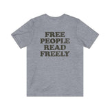 Free People Read Freely 1978 Vintage Men's T-Shirt