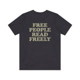 Free People Read Freely 1978 Vintage Men's T-Shirt