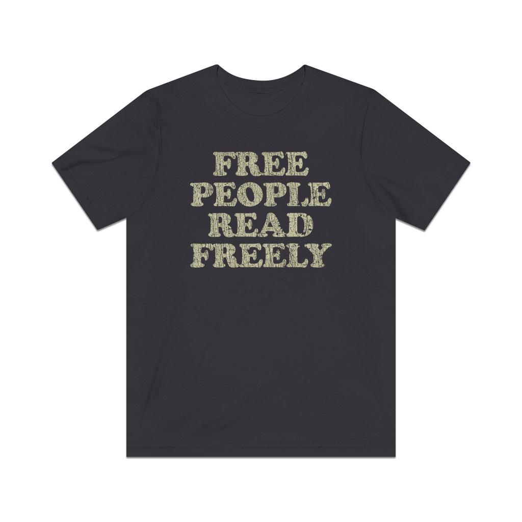 Free People Read Freely 1978 Vintage Men's T-Shirt