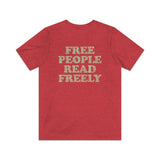 Free People Read Freely 1978 Vintage Men's T-Shirt