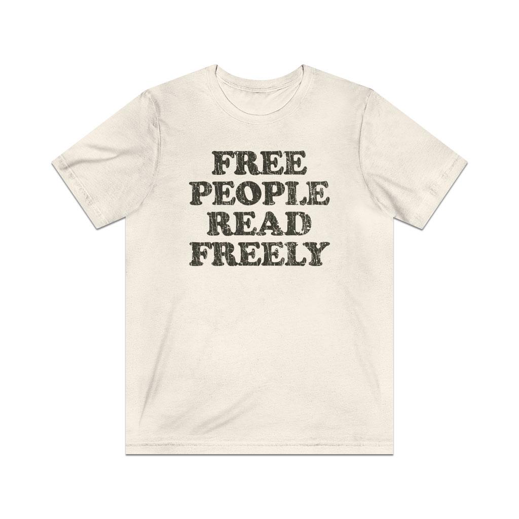 Free People Read Freely 1978 Vintage Men's T-Shirt