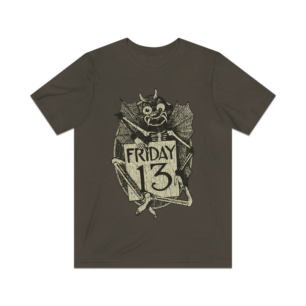 Friday the 13th Jinx 1913 Vintage Men's T-Shirt