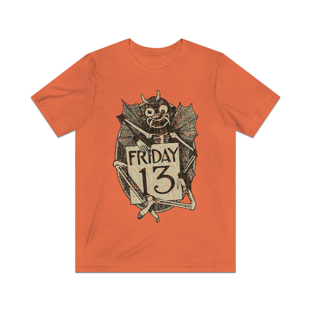 Friday the 13th Jinx 1913 Vintage Men's T-Shirt