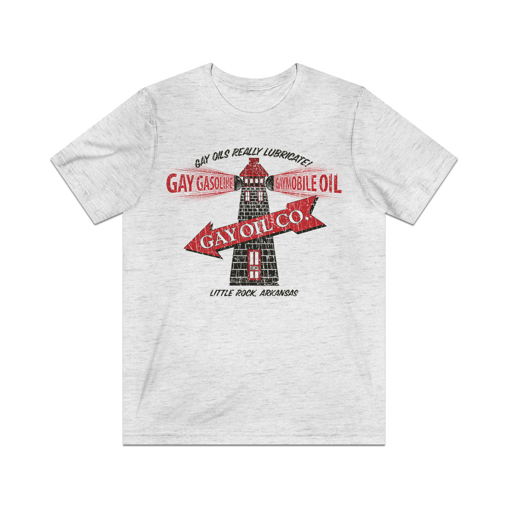 Gay Oils Really Lubricate 1907 Vintage Men's T-Shirt