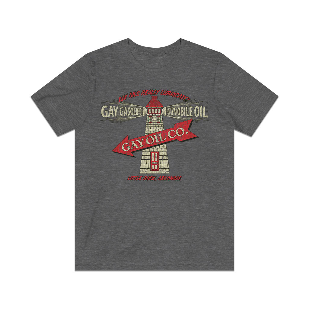 Gay Oils Really Lubricate 1907 Vintage Men's T-Shirt