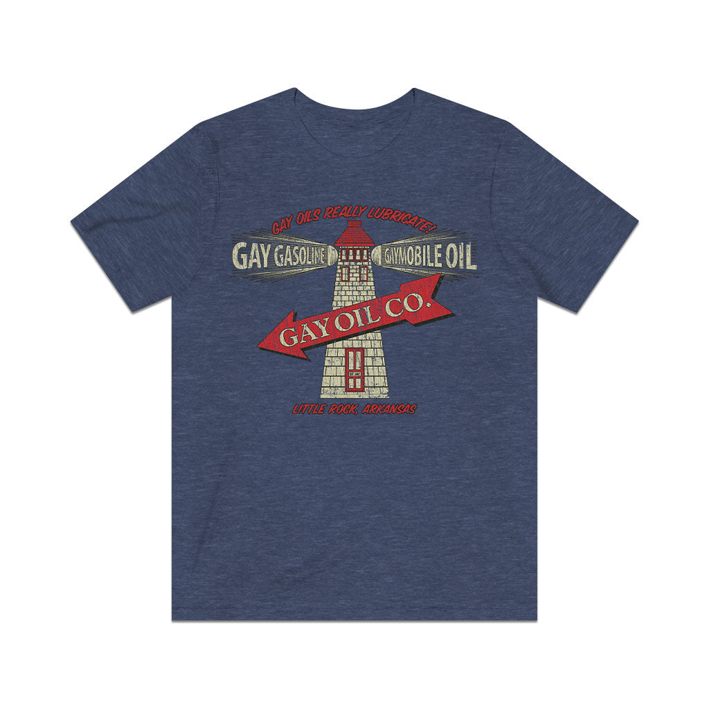 Gay Oils Really Lubricate 1907 Vintage Men's T-Shirt