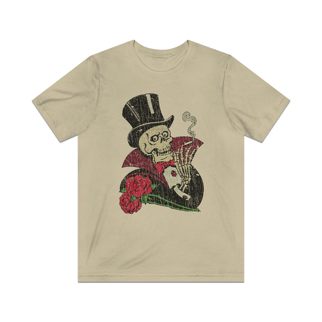 Gentleman Death 1986 Vintage Men's T-Shirt