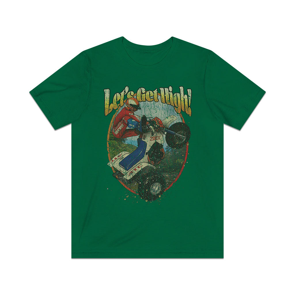 Get High 3 Wheeling 1983 Vintage Men's T-Shirt
