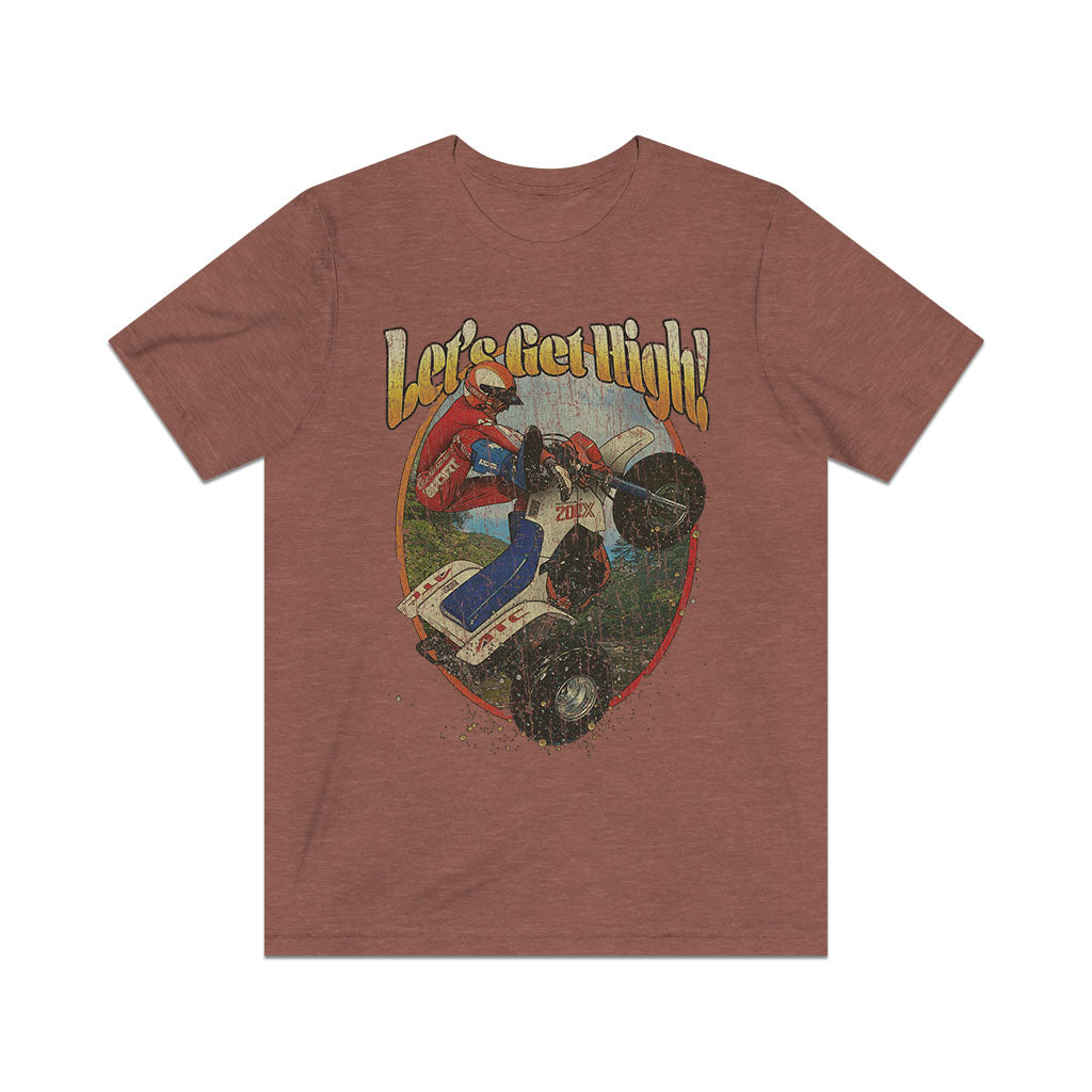Get High 3 Wheeling 1983 Vintage Men's T-Shirt
