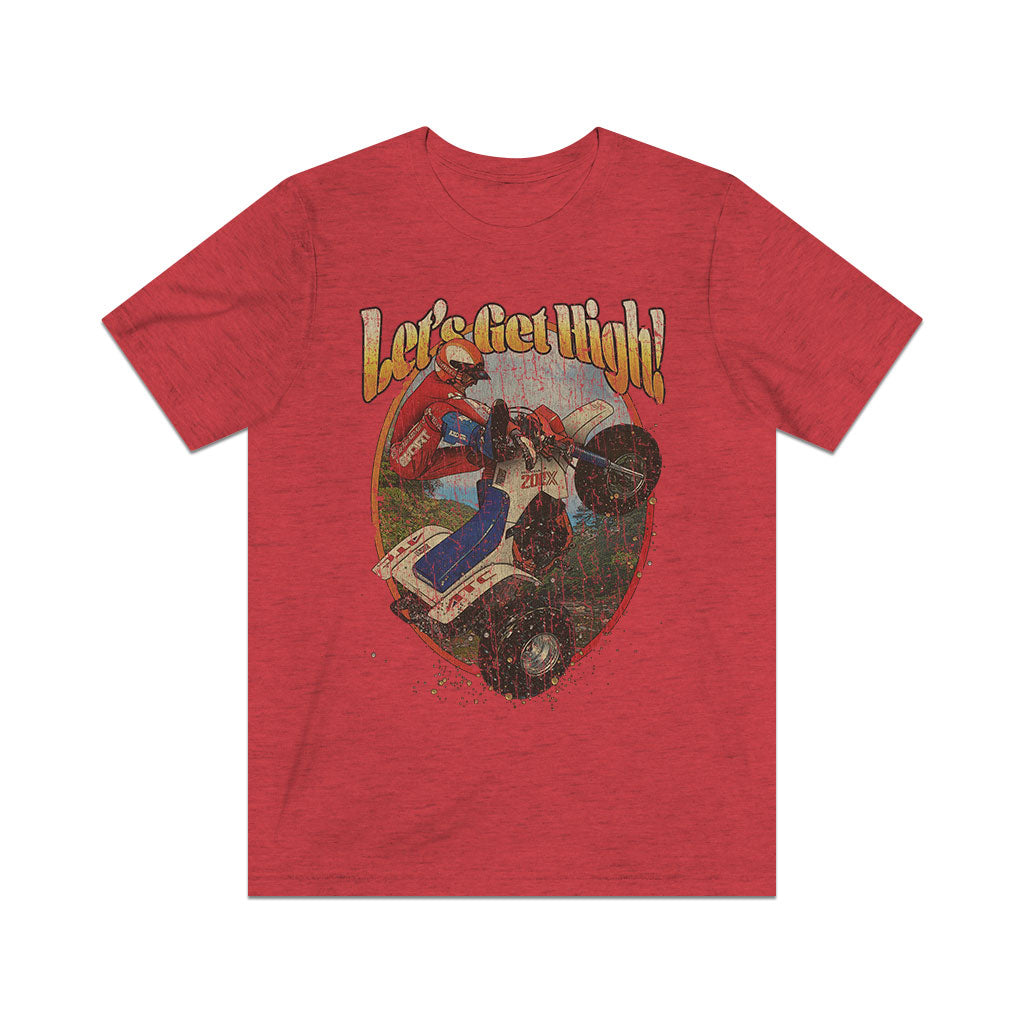 Get High 3 Wheeling 1983 Vintage Men's T-Shirt