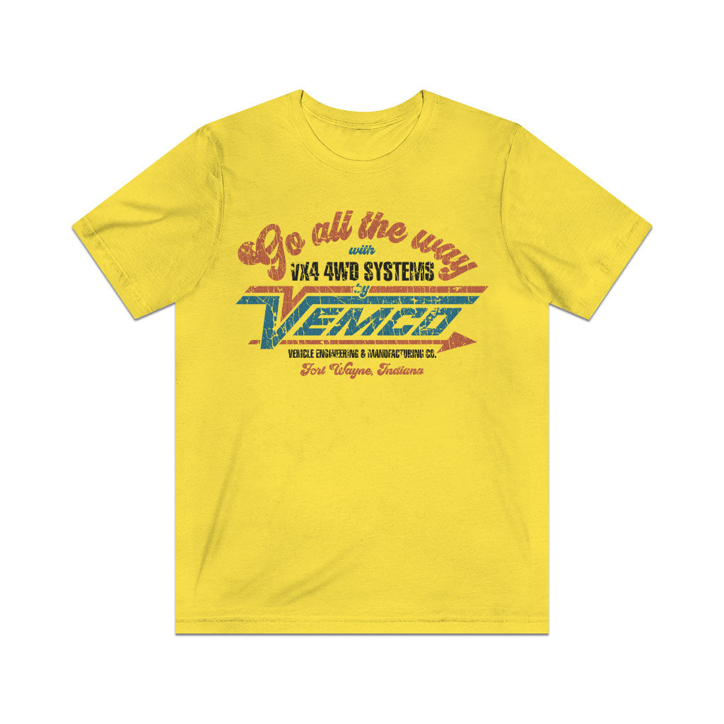 Go All The Way With Vemco Vx4 1976 Vintage Men's T-Shirt