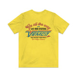 Go All The Way With Vemco Vx4 1976 Vintage Men's T-Shirt